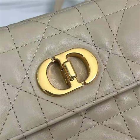 dior caro pouch lambskin|dior mini bag.